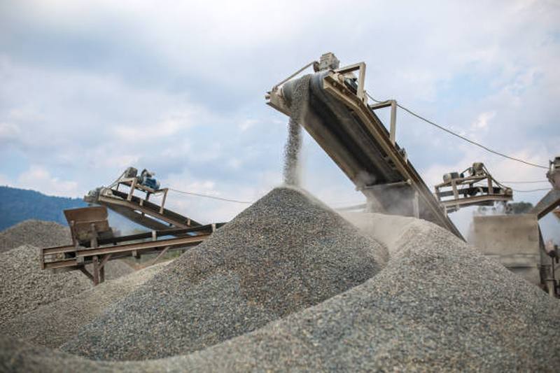Gitti and crushed stone aggregate supply by S and R Construction